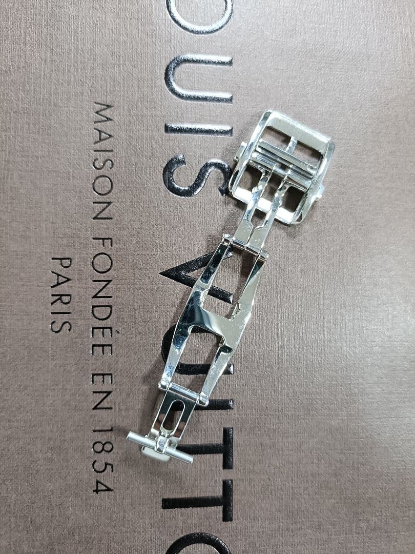 タンブールPM用　ルイヴィトン純正Dバックル ベルト幅14mm