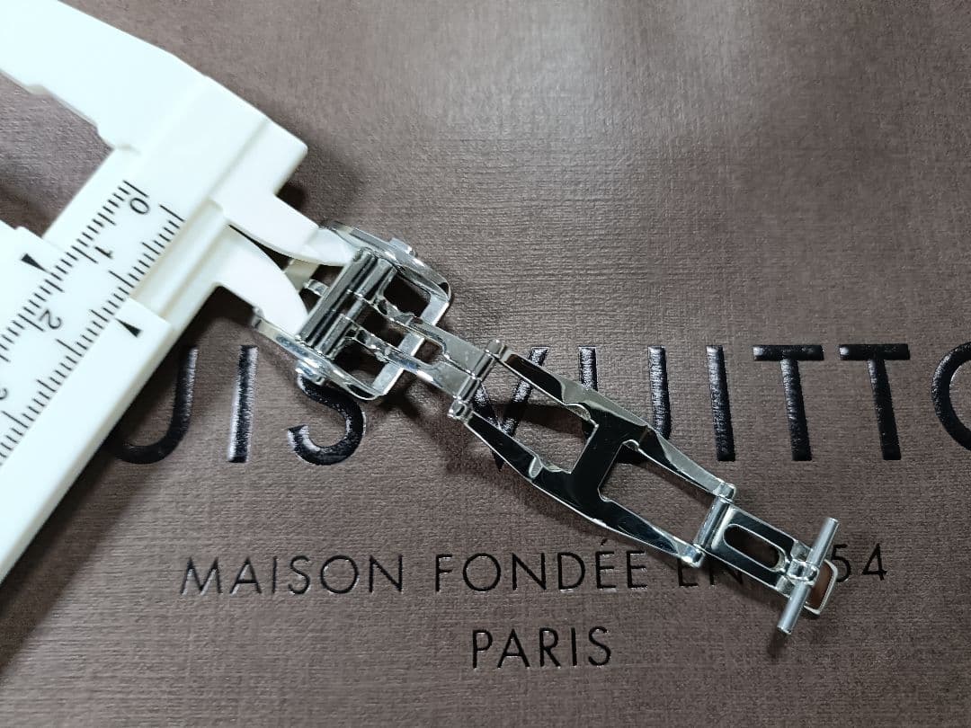 タンブールPM用　ルイヴィトン純正Dバックル ベルト幅14mm