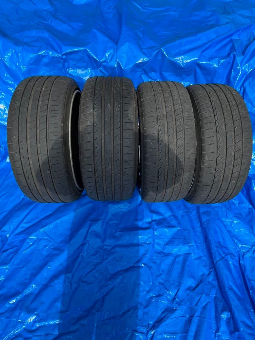 K*G様 WORK ワーク LS207 19インチ 深リム クロームメッキ 4本