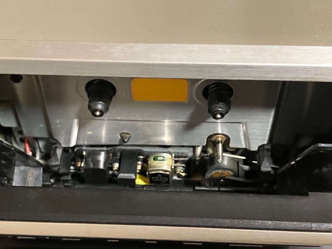 【動作品】Technics RS- M13 カセットデッキ／カセットテープ付き