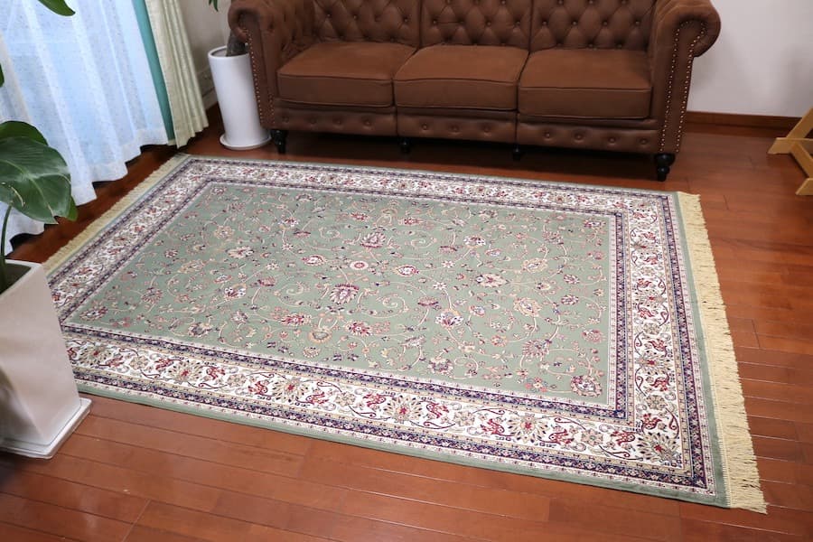 ペルシャ柄絨毯 200×290 新品未使用 大判ラグ カーペット 訳あり