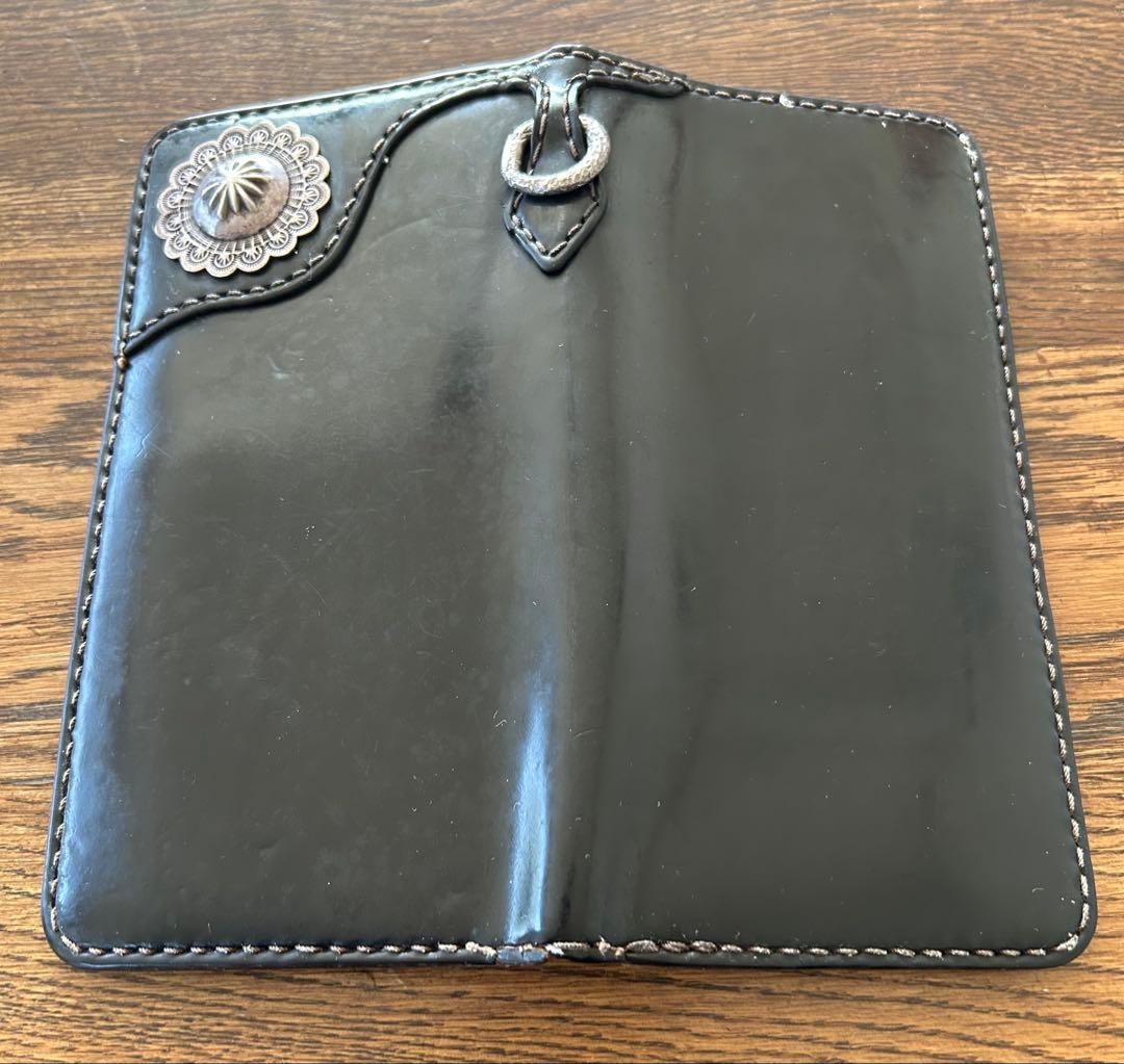 フラッドヘッド 長財布　コードバン　シルバーコンチョ925