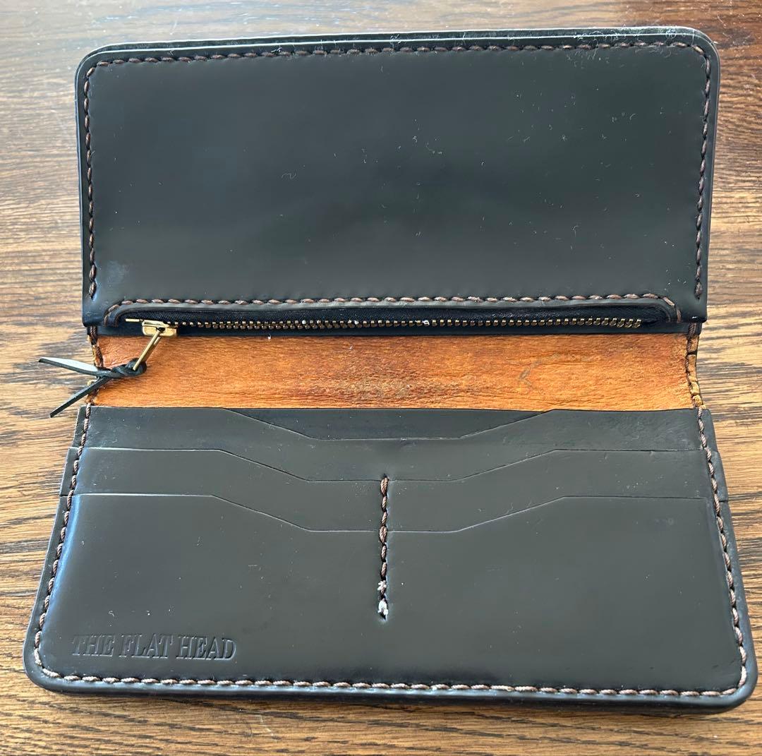 フラッドヘッド 長財布　コードバン　シルバーコンチョ925