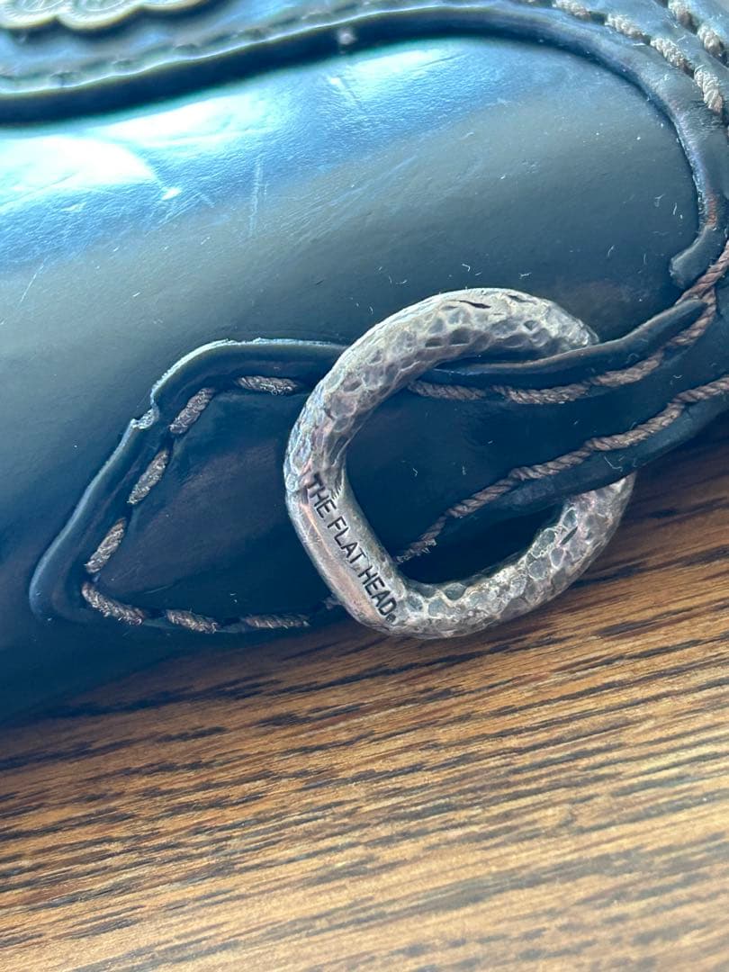 フラッドヘッド 長財布　コードバン　シルバーコンチョ925