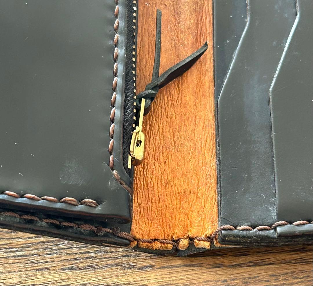 フラッドヘッド 長財布　コードバン　シルバーコンチョ925