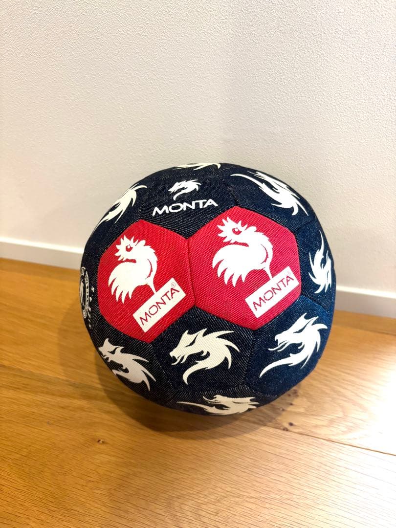 MONTA サッカーボール ストリート　デニム生地
