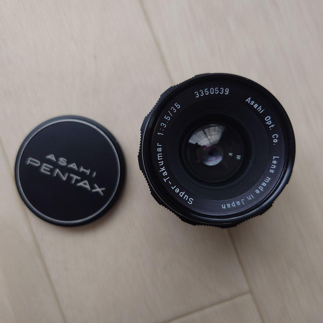 PENTAX LX + SMC 35mmレンズ+レンズアダプター+スクリーン