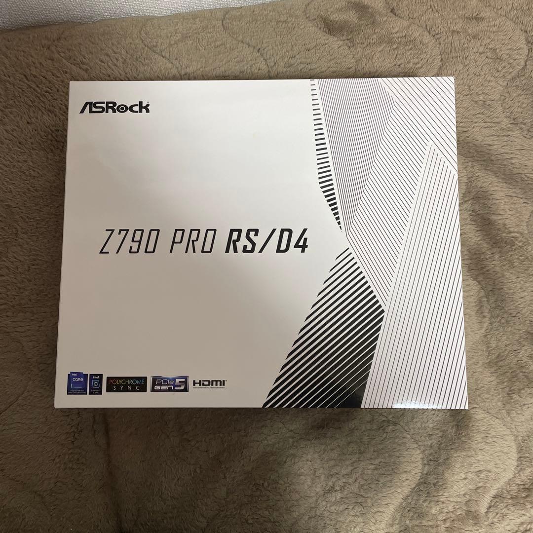 CORE i7 13700KFとASRock Z790 PRO RS/D4