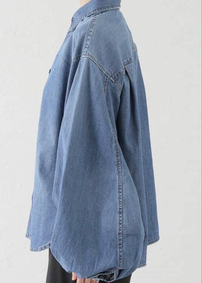 SLOBE IENA LE DENIM WING SLEEVE シャツ