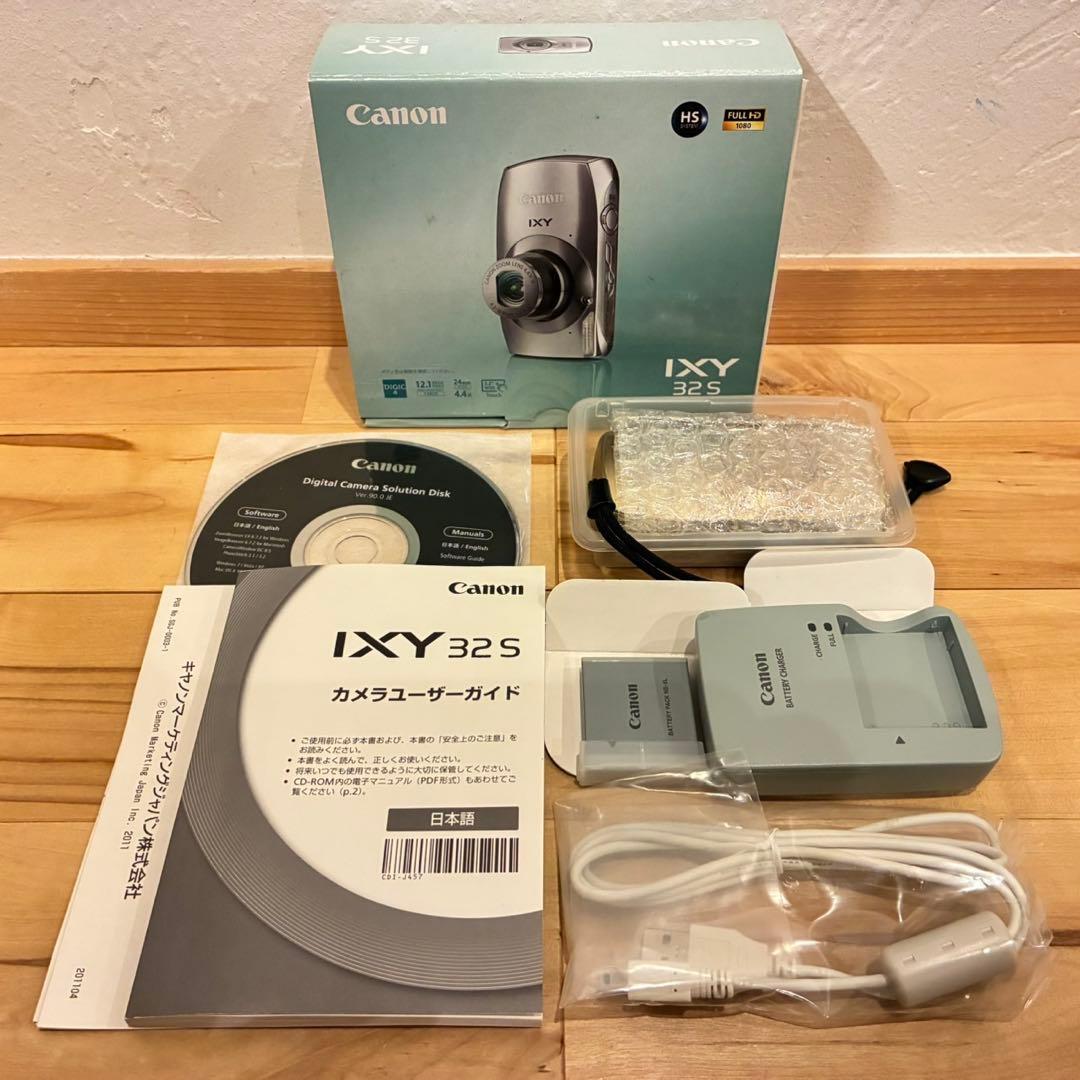 極美品‼️Canon IXY 32S コンパクトデジタルカメラ ゴールド