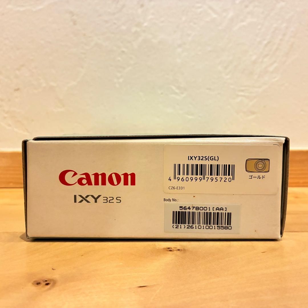 極美品‼️Canon IXY 32S コンパクトデジタルカメラ ゴールド