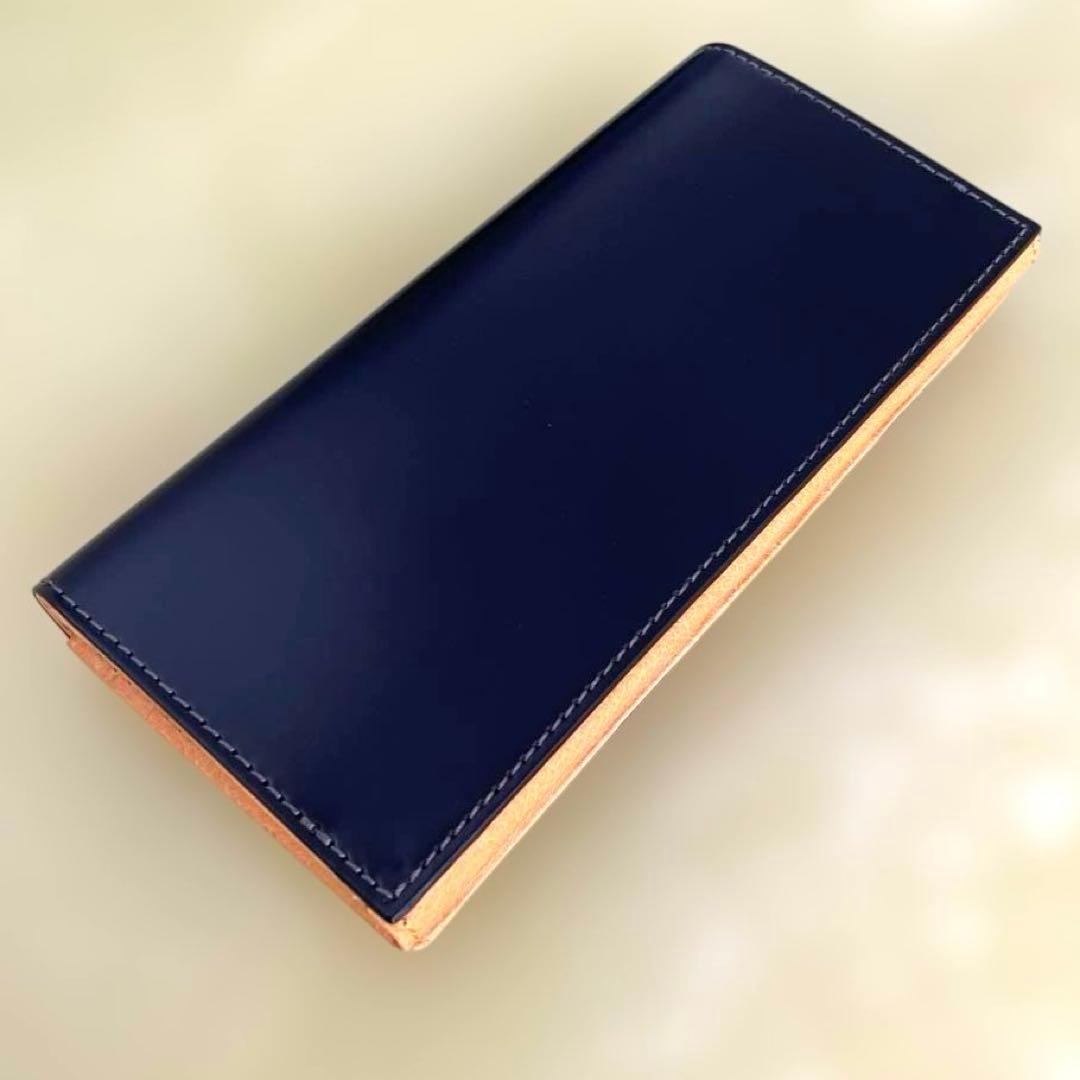 ガーネットさま専用☆新品/未使用☆ コードバン(馬革) 長財布 (化粧箱入)