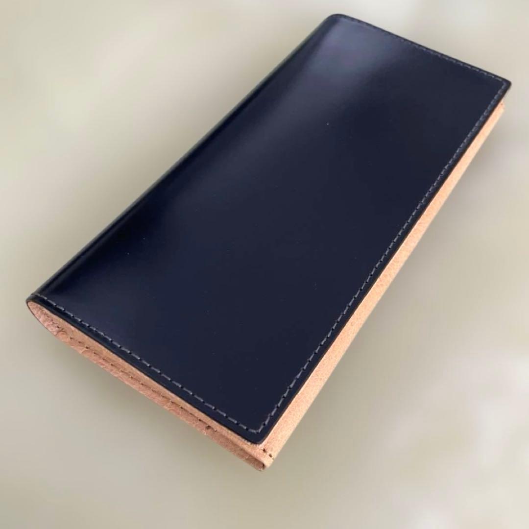 ガーネットさま専用☆新品/未使用☆ コードバン(馬革) 長財布 (化粧箱入)