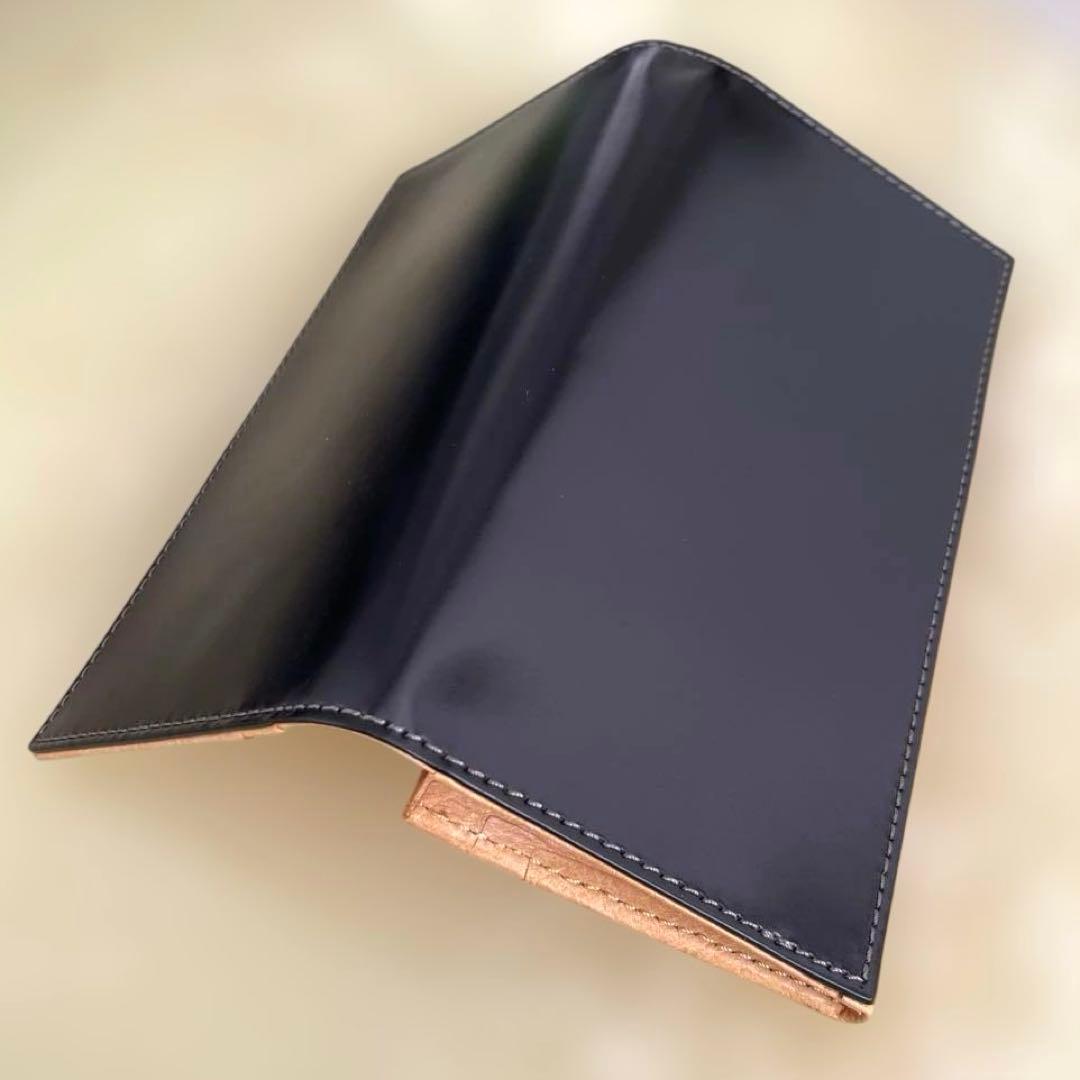 ガーネットさま専用☆新品/未使用☆ コードバン(馬革) 長財布 (化粧箱入)