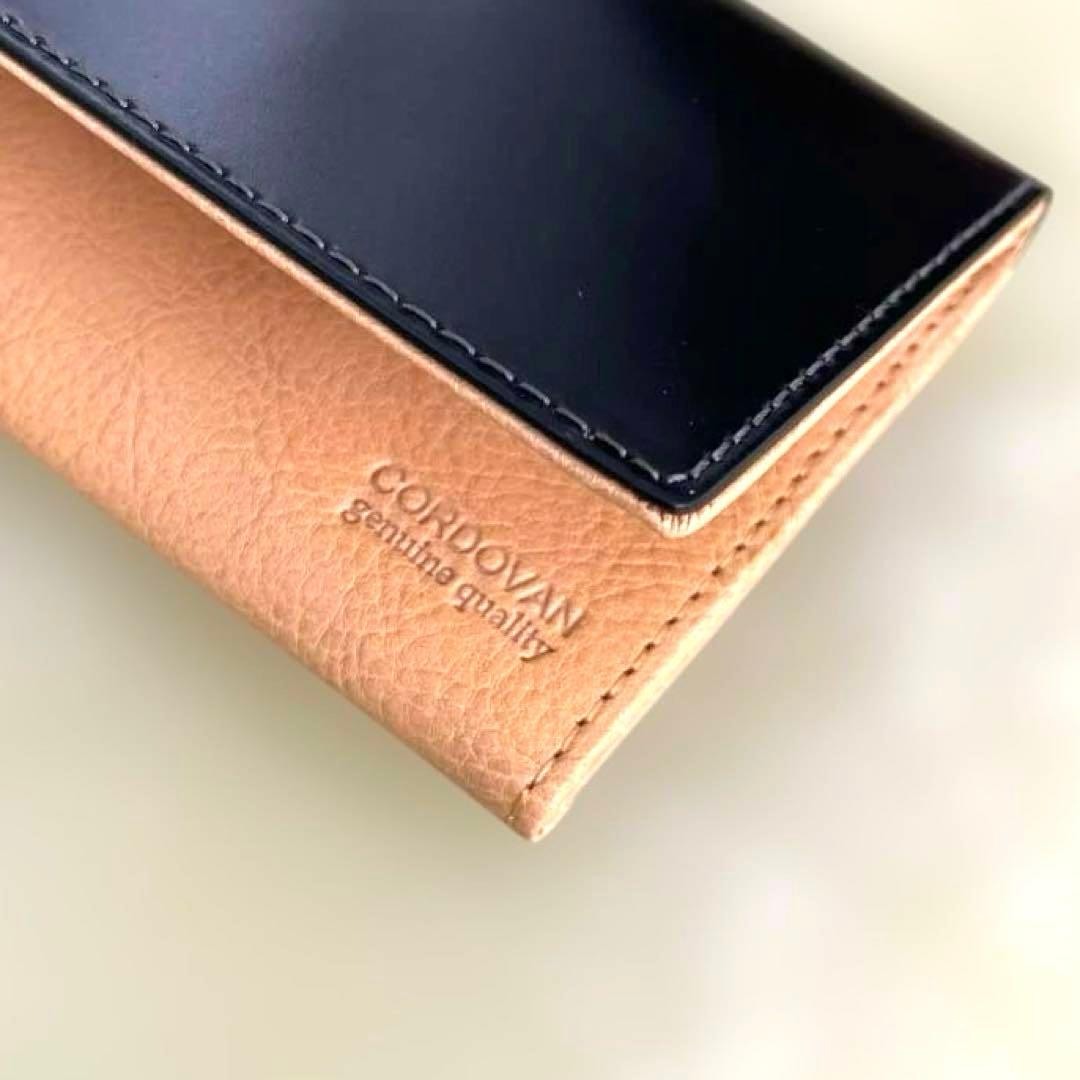 ガーネットさま専用☆新品/未使用☆ コードバン(馬革) 長財布 (化粧箱入)