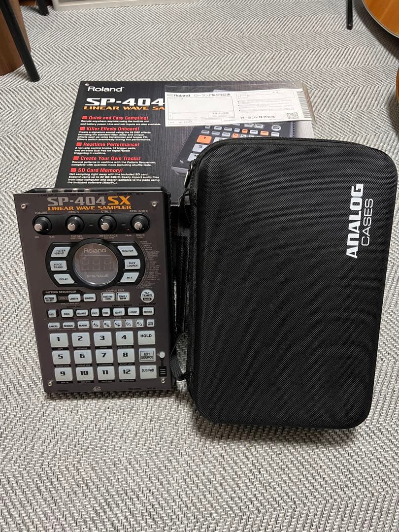 【美品】Roland SP-404SX Analog Casesケース付き