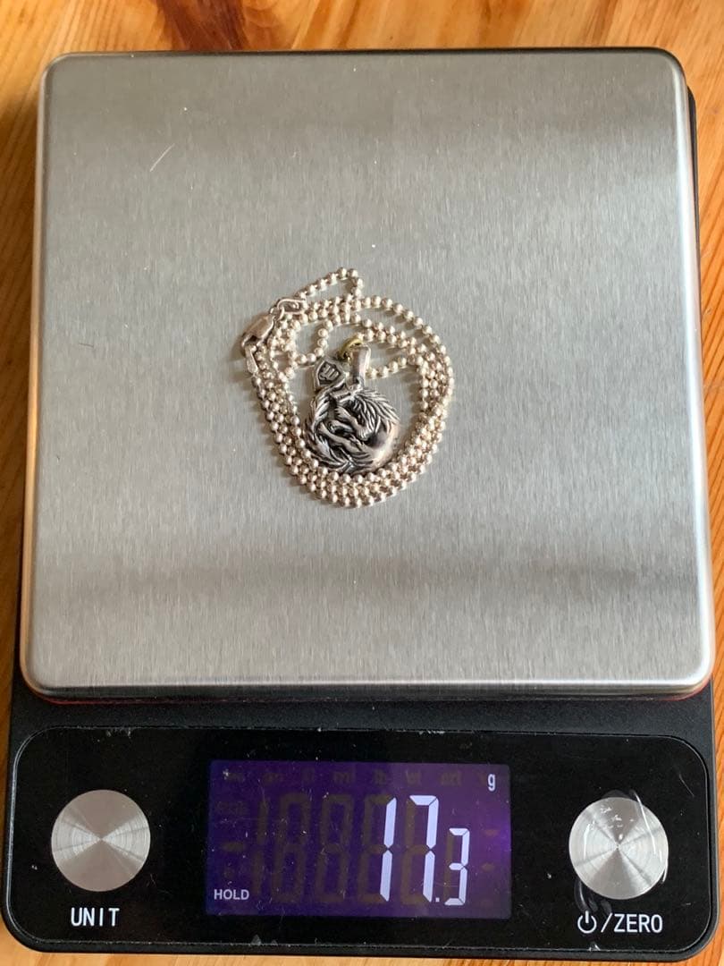 WOLFMAN B.R.S【初期】ムーンウルフペンダント（チェーン付き）