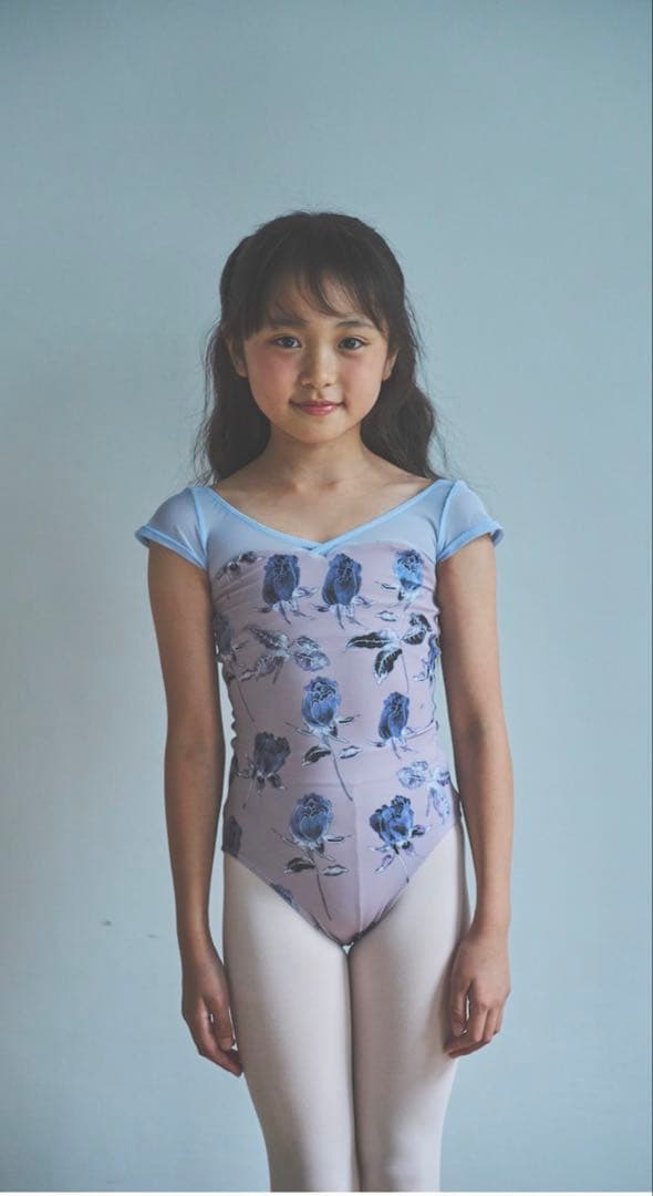 新品未使用〜stina スティナレオタード ジュニア P 120-130