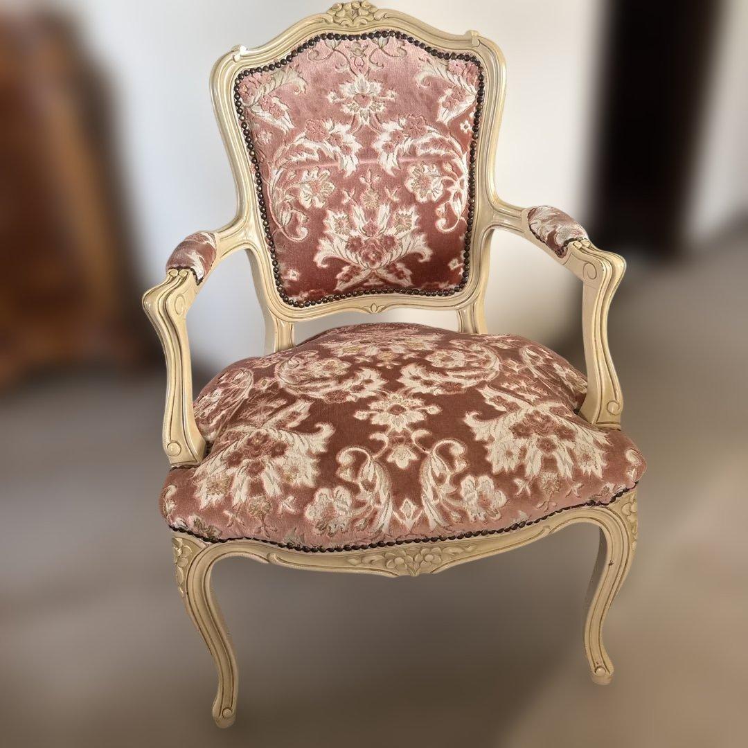 カリモク　ドマーニルイXV ルイ15世 ダイニングチェア①