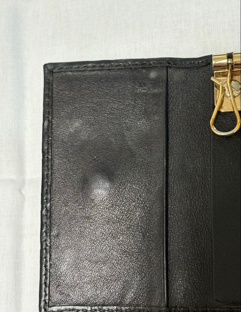 【値下げ中‼️】GUCCI☆ブラックレザー☆キーケース