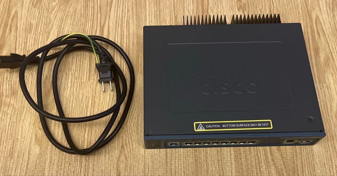 【CCNA/CCNP】Cisco L3スイッチ(WS-C3560-8PC-S)
