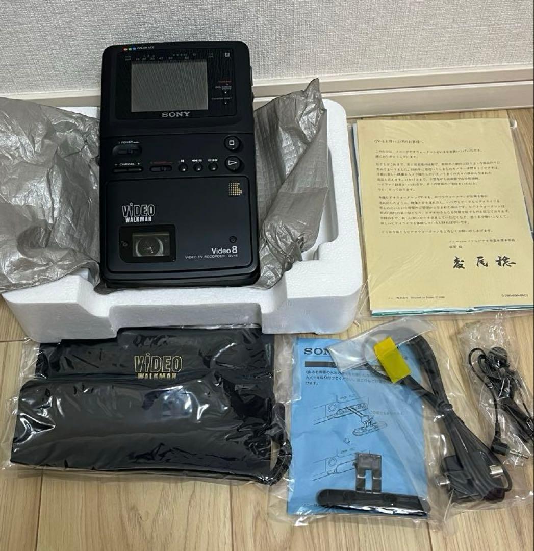 SONY GV-8 VIDEO WALKMAN 本体　未使用品