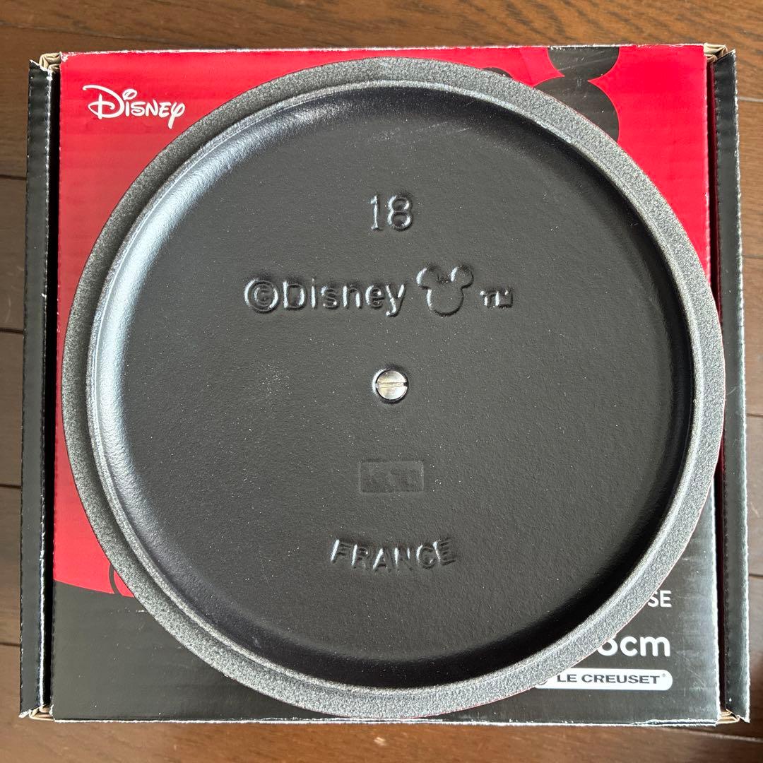 ★おまけ付き★ル・クルーゼ　ミッキーマウス マルミット 18cm【新品・未使用】