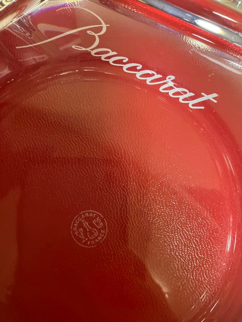 トシコ 　Baccarat六角形クリスタル灰皿