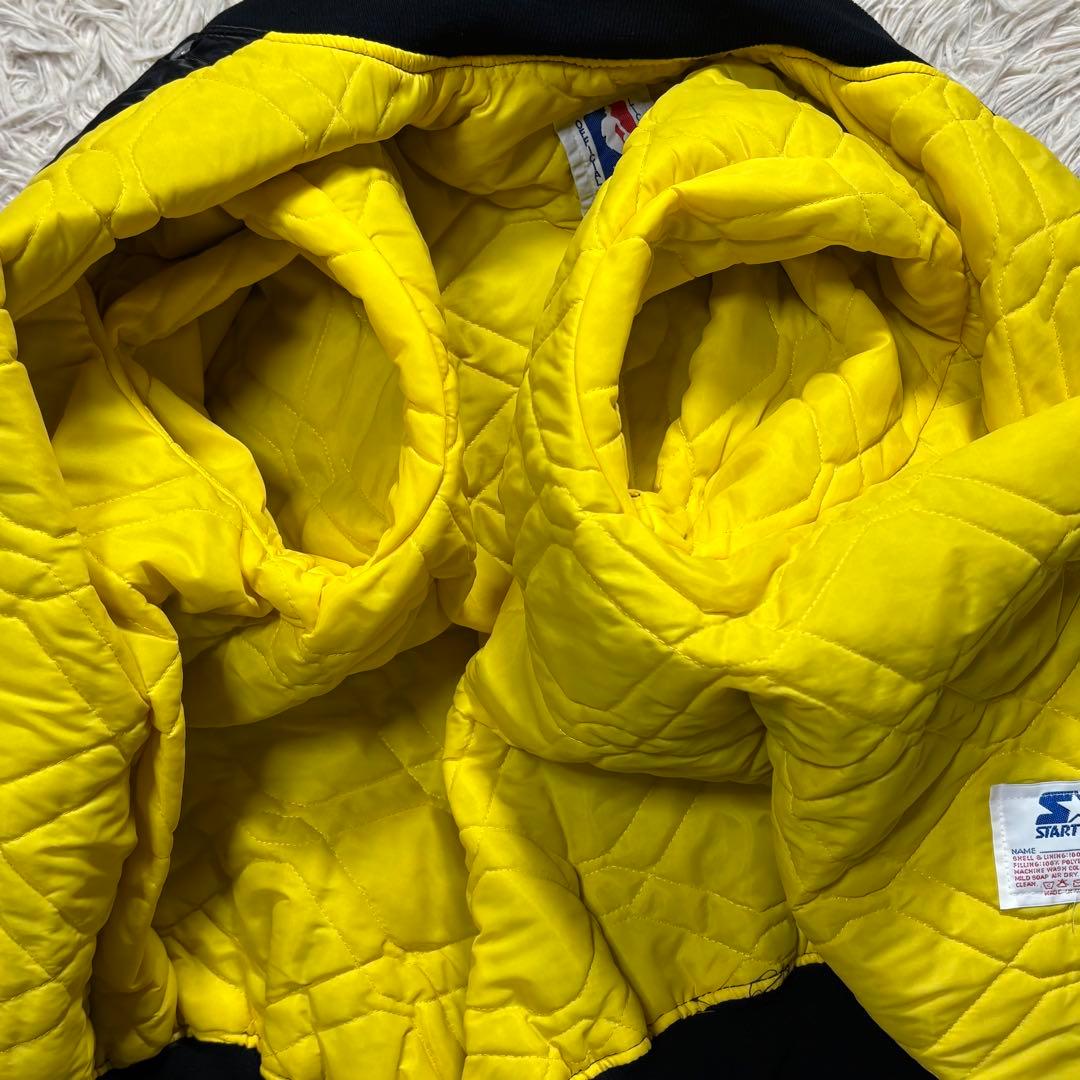 90's USA製 STARTER レイカーズ スタジャン　ボンバージャケット