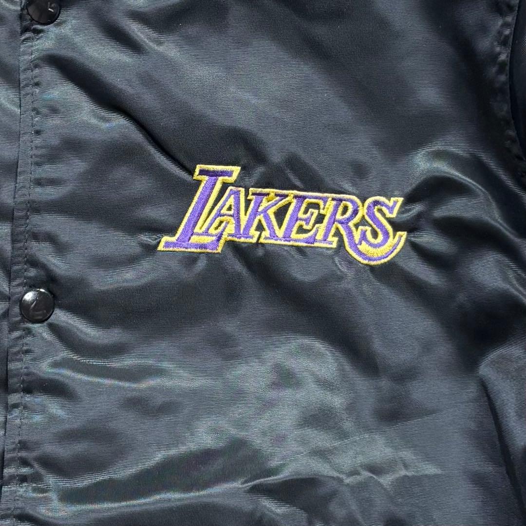 90's USA製 STARTER レイカーズ スタジャン　ボンバージャケット