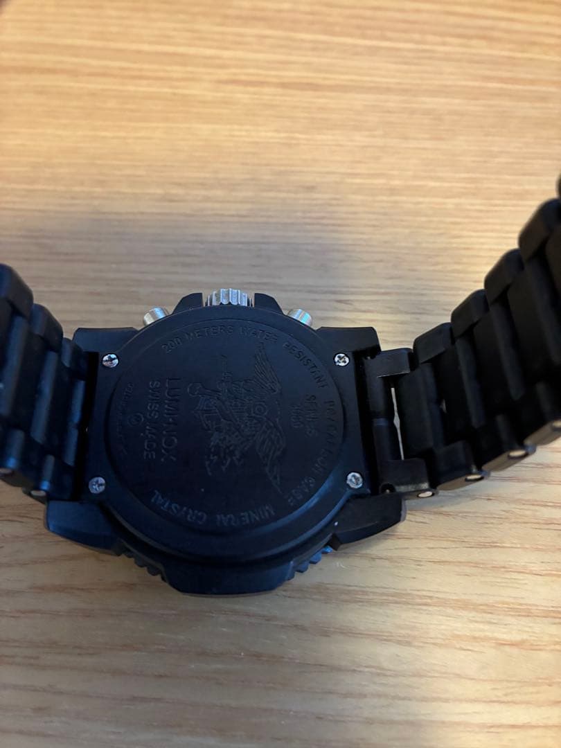 LUMINOX 3080 電池、パッキン交換済み 動作問題なし