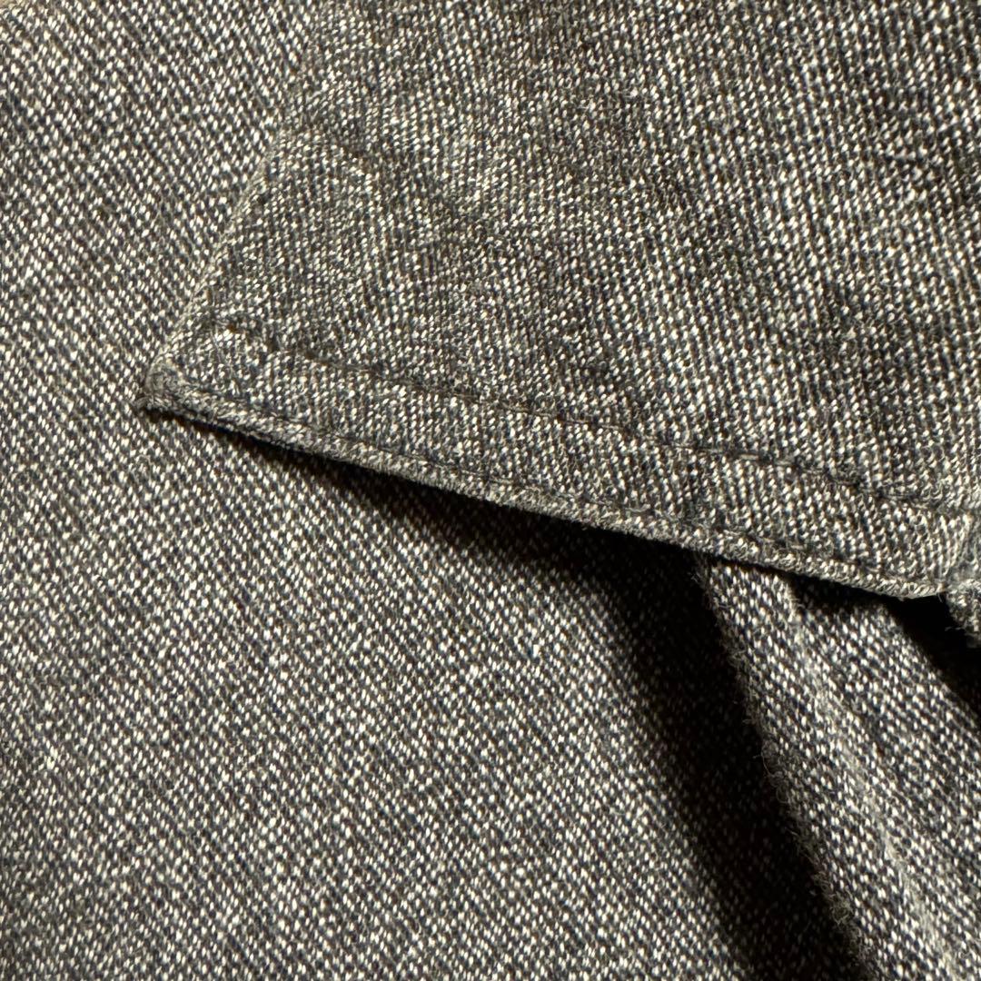 30s 40s SUPER BIGMAC ブラックシャンブレー オールインワン