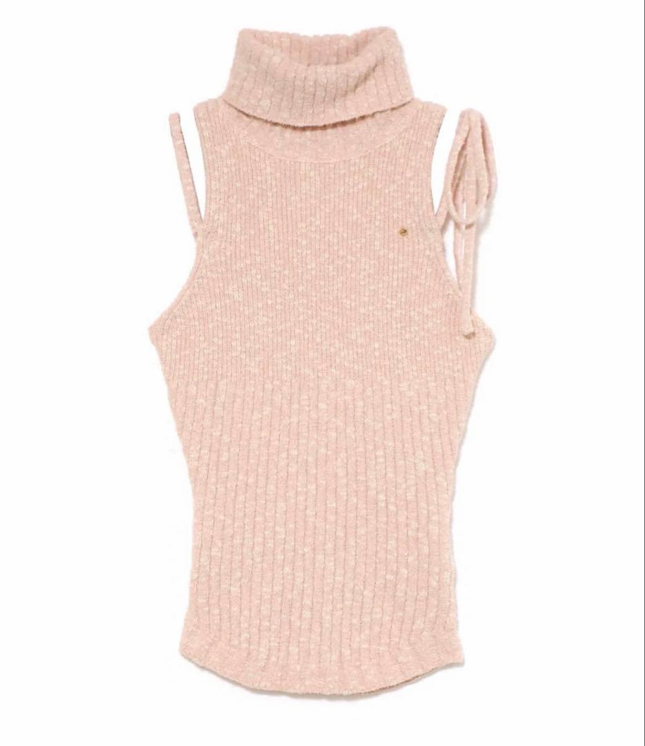 トップス PINK ANDMARY RUMI KNIT TANK