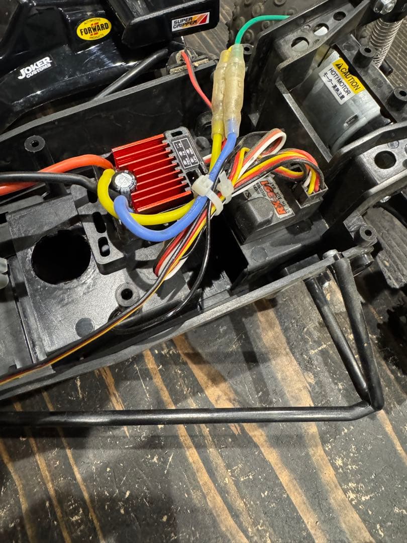 TAMIYA The Hornet タミヤ　ホーネット　メカ、プロポ付き(中古)