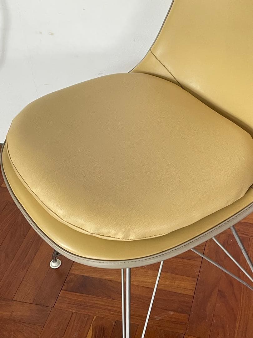 ハーマンミラー ヴィンテージ イームズ シェルチェア ナウガハイドレザー