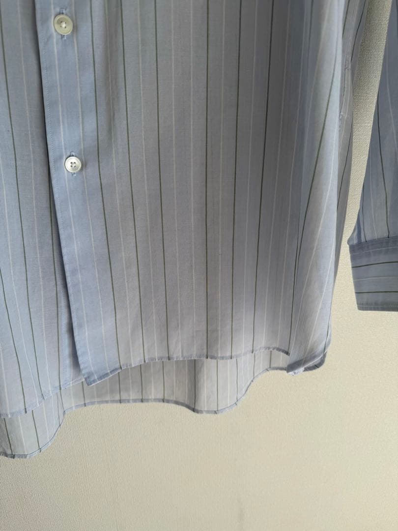 ☆美品☆ 24SS AURALEE オーガンジーコットンシャツ クリーニング済み