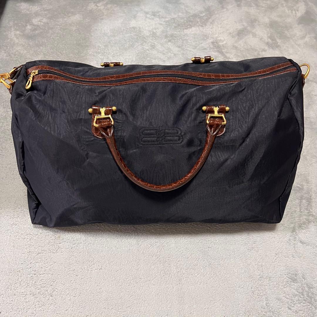 モ*モ様 BALENCIAGA クロコダイル ボストンバッグ