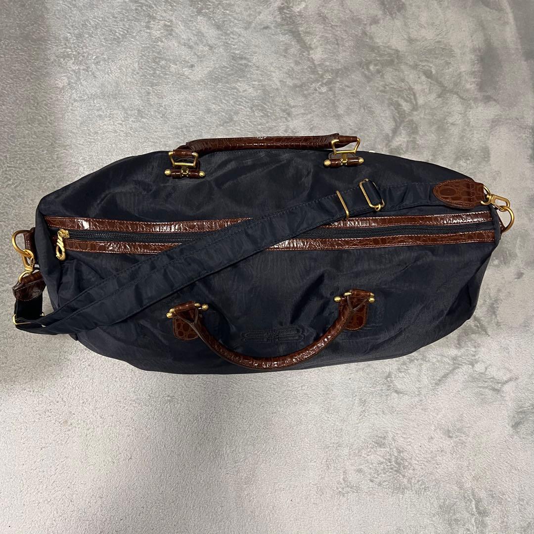 モ*モ様 BALENCIAGA クロコダイル ボストンバッグ