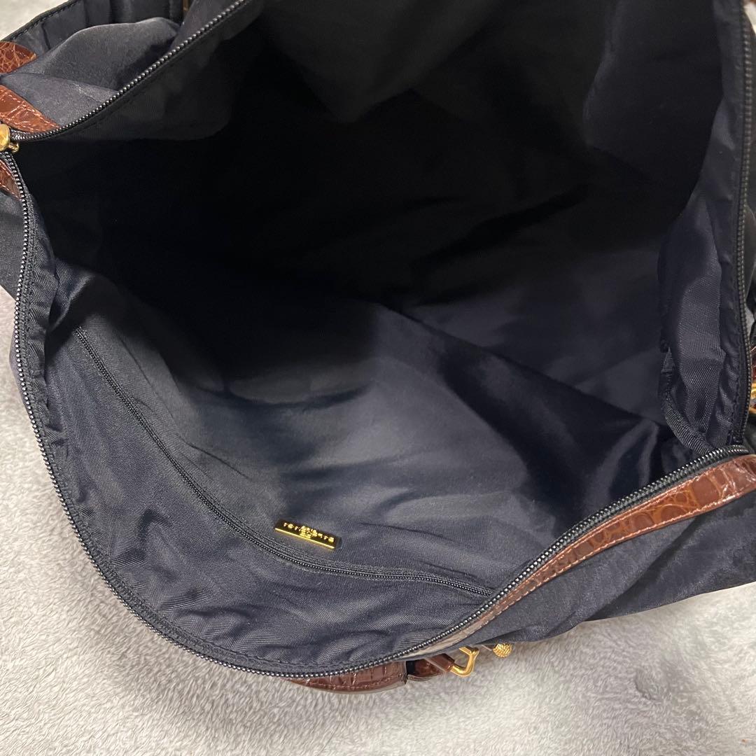 モ*モ様 BALENCIAGA クロコダイル ボストンバッグ