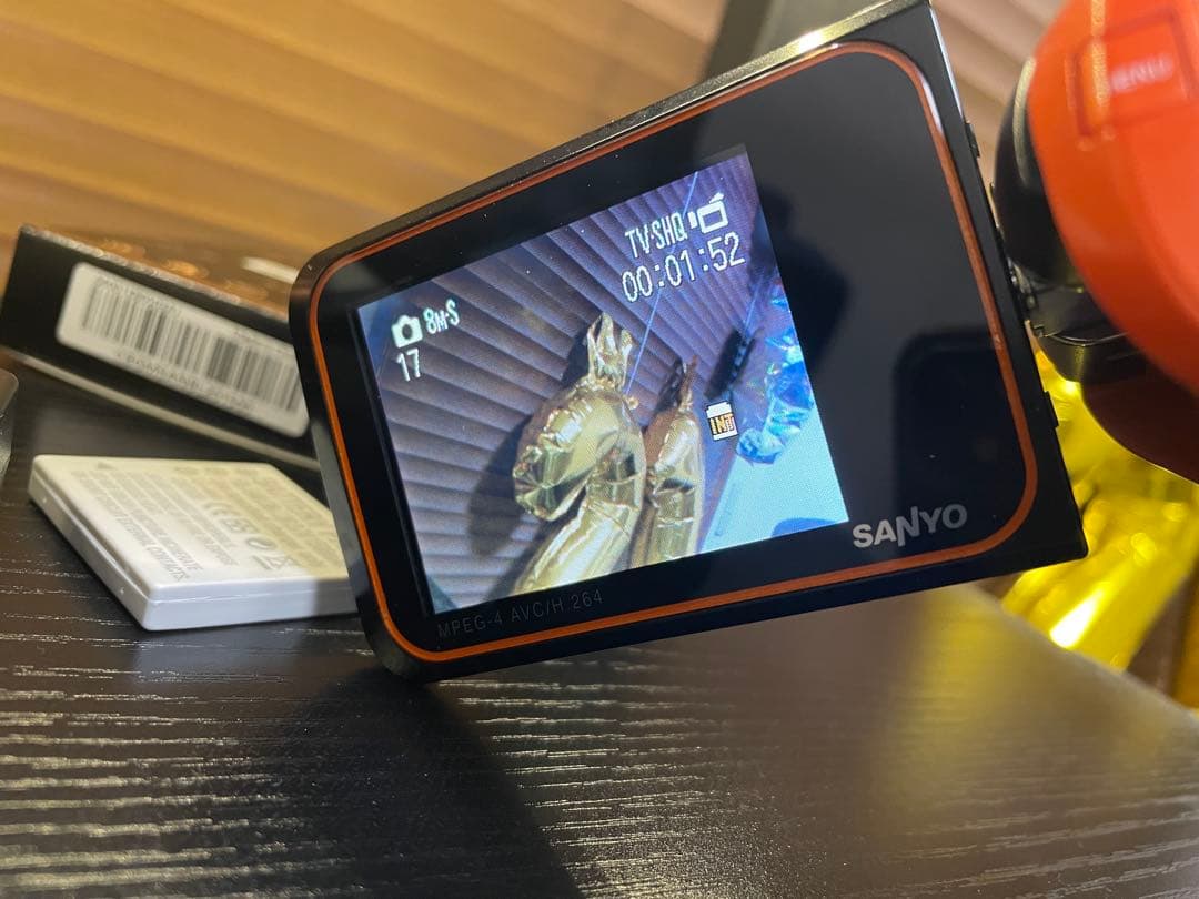 SANYO ビデオカメラ　Xacti DMX-CA8 動作品