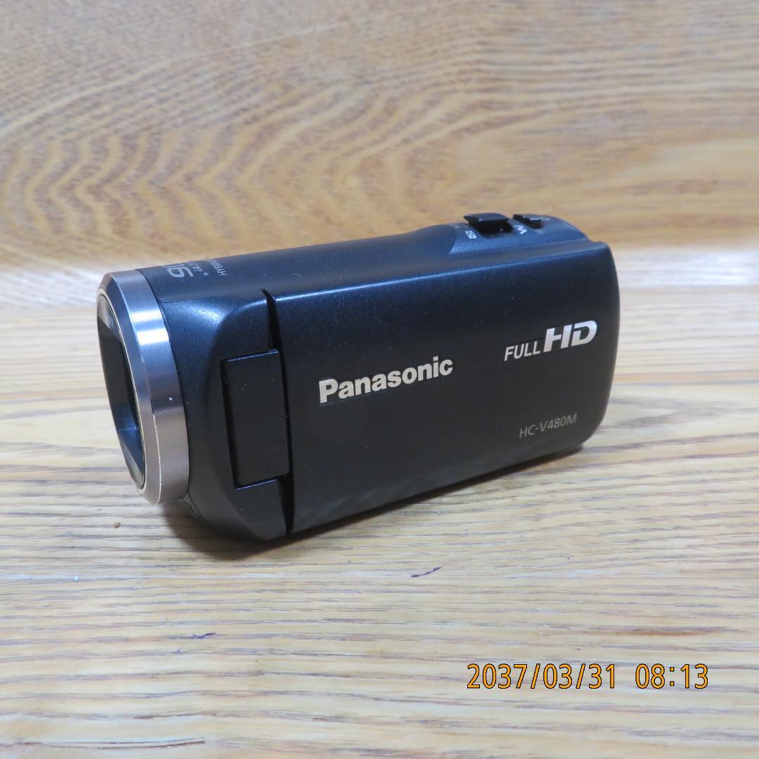 【美品】　Panasonic ビデオカメラ　 HC-V480M ブラック
