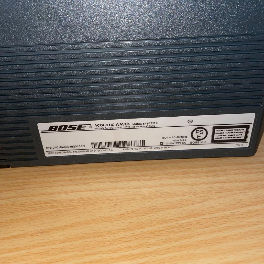 Bose 　　 Wave music system Ⅱ