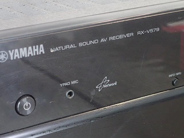 YAMAHA RX-V579 AVアンプ ・リモコン無し・アプリが便利・美品快調