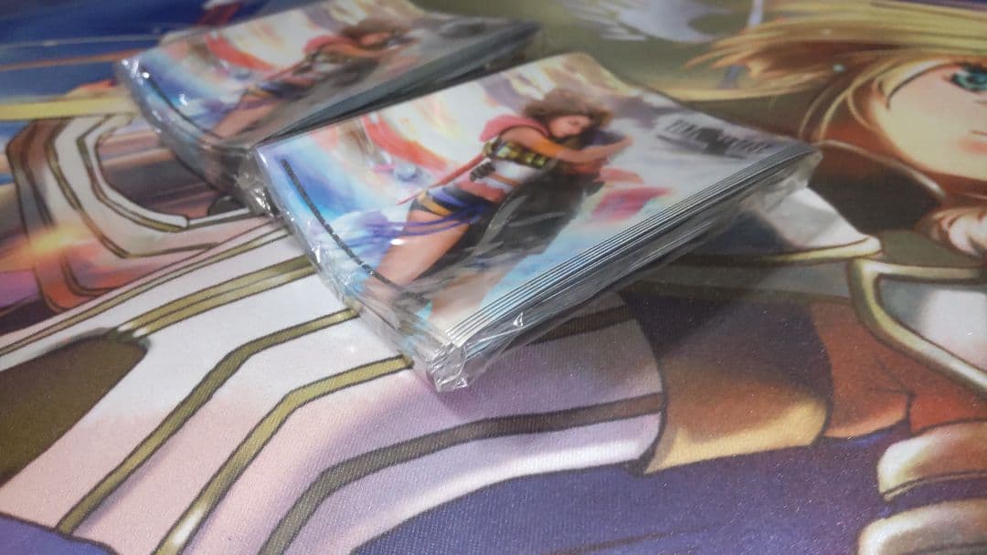 ファイナルファンタジー10 ユウナ ティーダ スリーブ FFTCG 2個セット