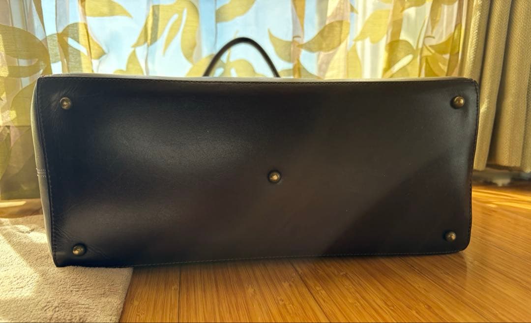 極美品　マザーハウス アンティーク キャリア トート　アンティークブラウン