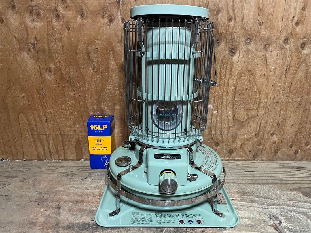 新品芯交換済 アラジン39型 レトロ 中古 分解メンテナンス済 石油ストーブ