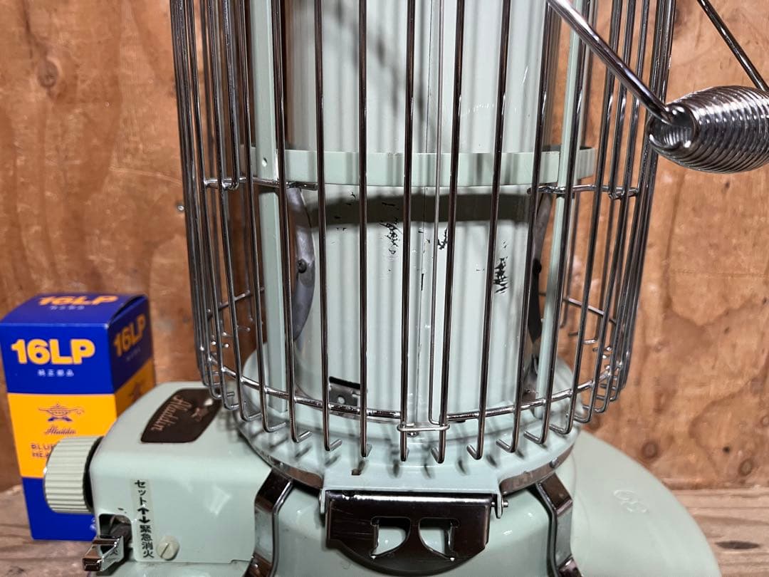 新品芯交換済 アラジン39型 レトロ 中古 分解メンテナンス済 石油ストーブ