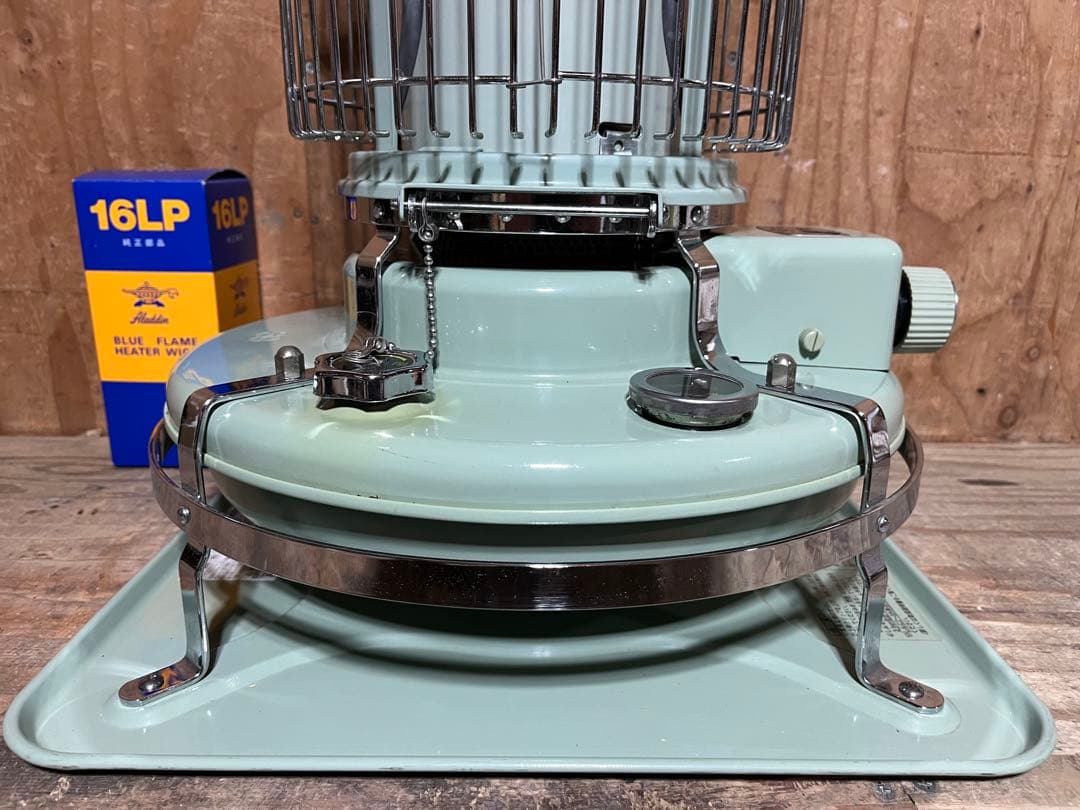 新品芯交換済 アラジン39型 レトロ 中古 分解メンテナンス済 石油ストーブ