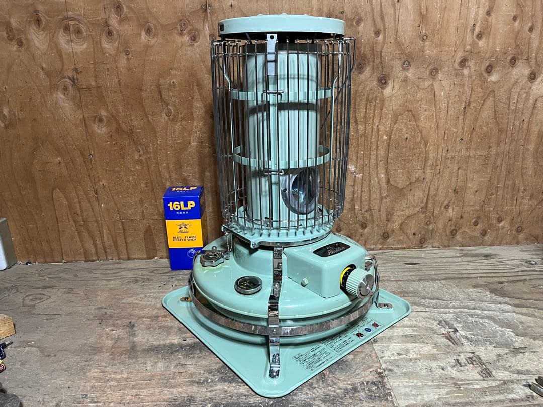 新品芯交換済 アラジン39型 レトロ 中古 分解メンテナンス済 石油ストーブ