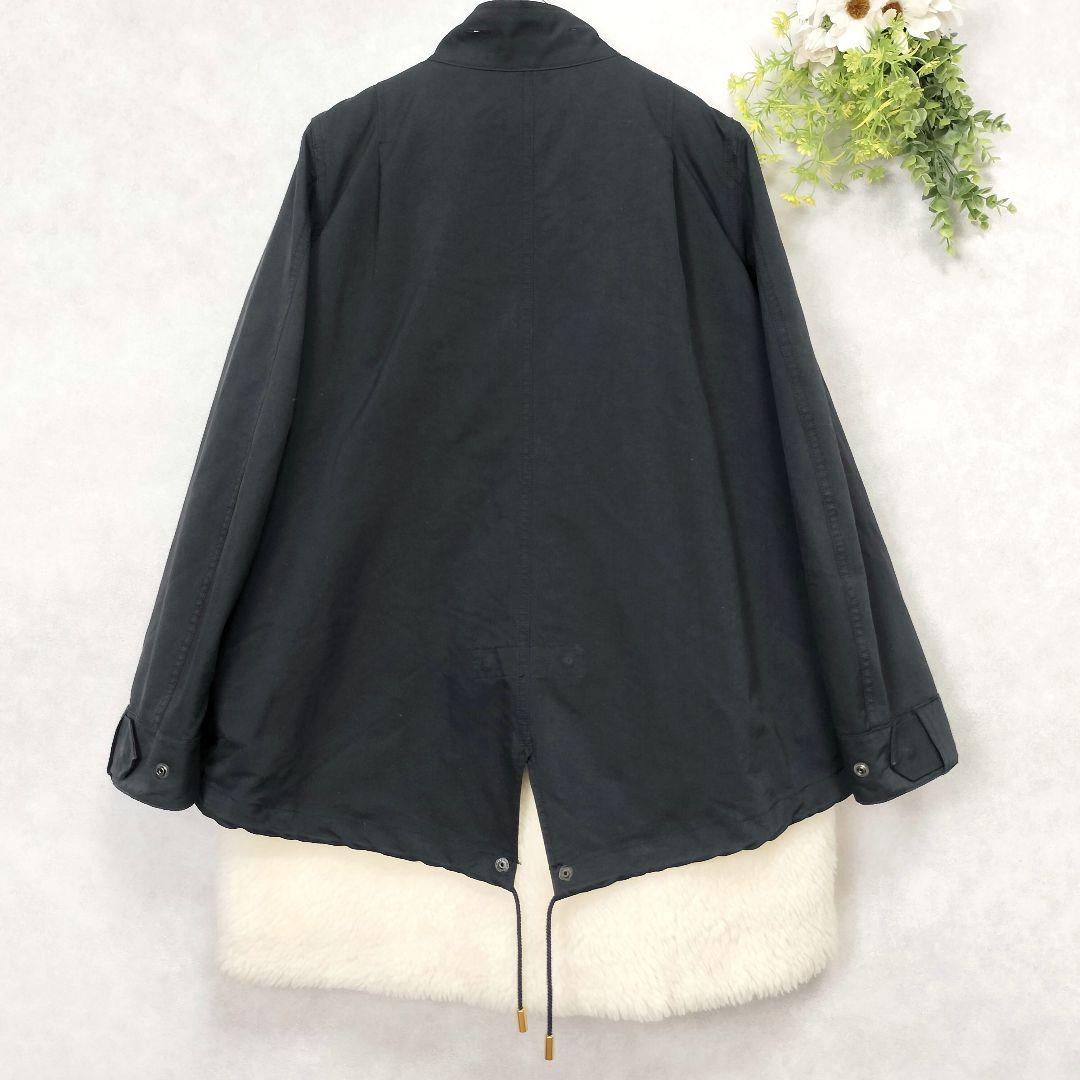 ア*ト様 ザリラクス ボアライナー付き 3way ショートモッズコート ブラック